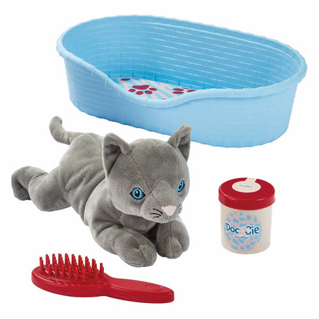 Ecoiffier doc cie cat con accessori - 9 pz.