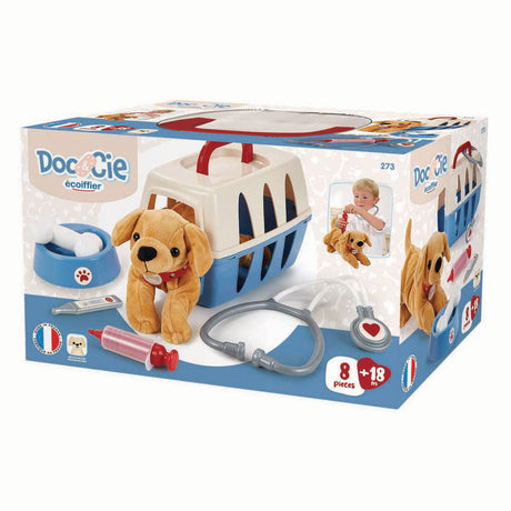 Set Ecoiffier doc cie veterinario - 8 pz.