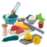 Set per zuppa Ecoiffier vert azur - 20 pz.