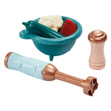 Set per zuppa Ecoiffier vert azur - 20 pz.