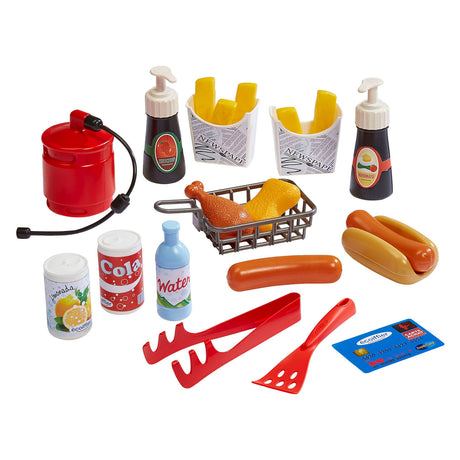 Banco street food Ecoiffier 100% chef - 25 pz.