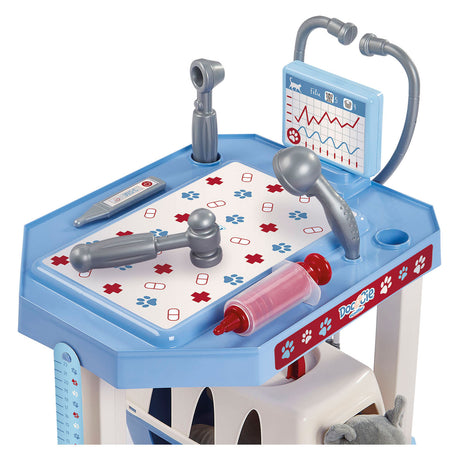 Carrello Ecoiffier doc cie veterinari con gatto - 14 pz.