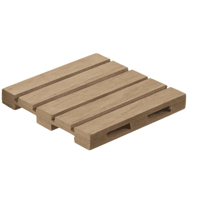 Set sottobicchieri Ootb pallet 4 pezzi 10x10 cm