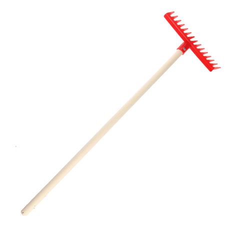 Cavallino Rake con stelo in legno