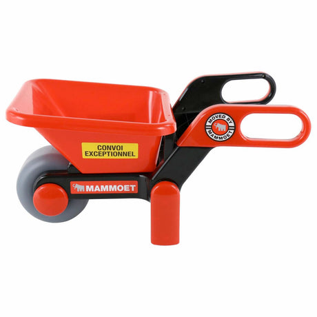 Mammoet gioca con la carriola mammut cavallino