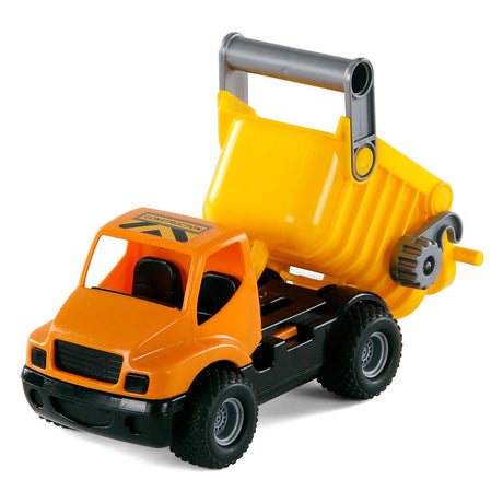 Cavallino che ribalta il camion con manico