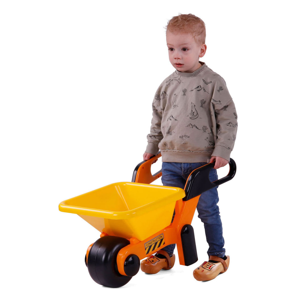 Cavallino Wheelbarrow Yellow, 64 cm