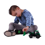 Trattore Cavallino senza marca con pala verde, scala 1:32