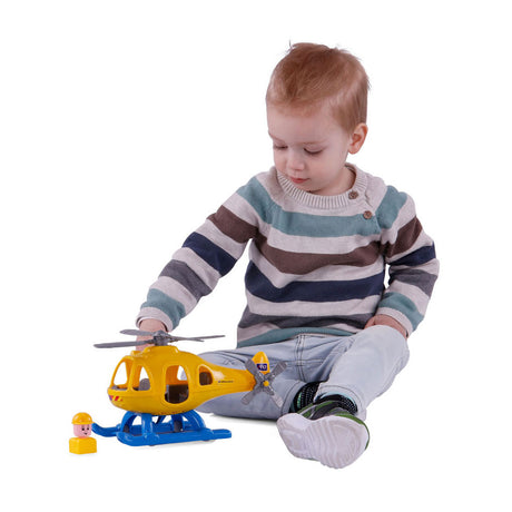 Cavallino Ambulance Helicopter con figura di gioco, 29,5 cm