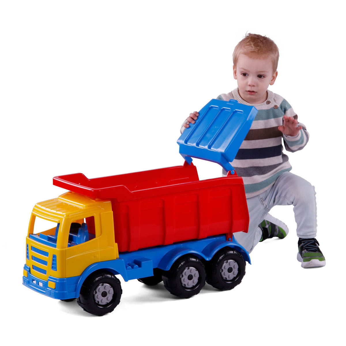 Autocarro ribaltabile Polesie xxl - 67 cm - camion grande