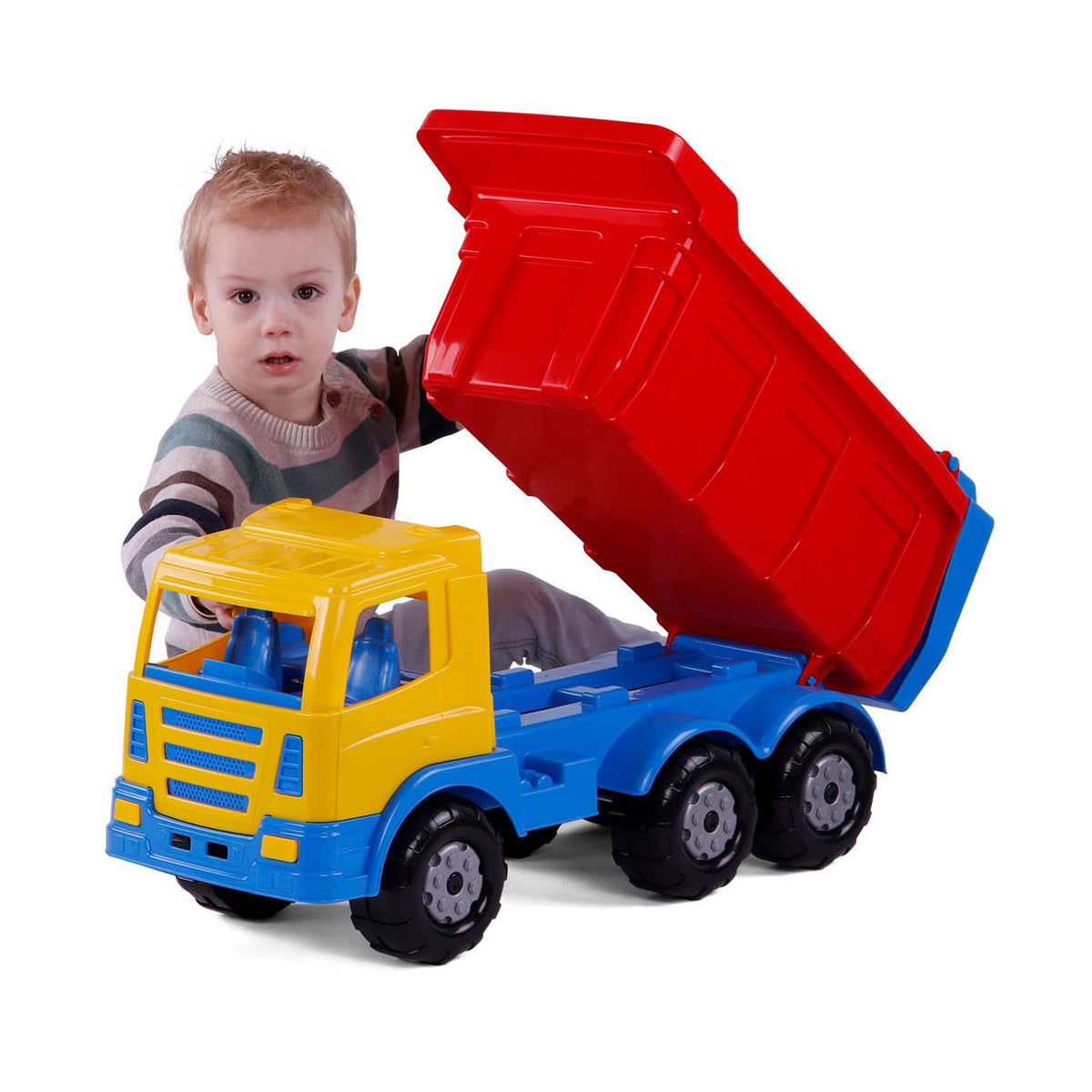 Autocarro ribaltabile Polesie xxl - 67 cm - camion grande