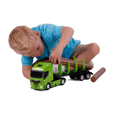 Cavallino iveco camion tronco d'albero scala 1:30