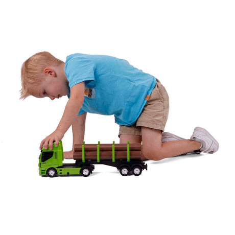 Cavallino iveco camion tronco d'albero scala 1:30