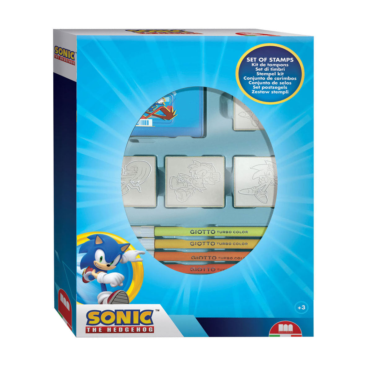Francobolli multiprint con 4 francobolli