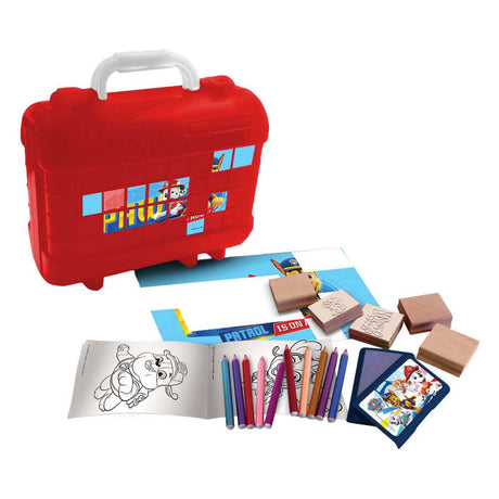 Timbro di viaggio di pattuglia Multiprint Paw Patrol e valigia
