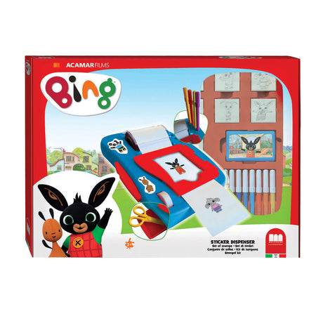 Set incrociato di adesivo bing multiprint