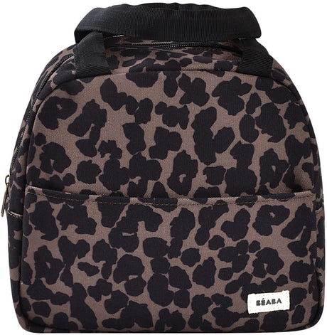 Borsa portapranzo isotermica Béaba 5 litri - borsa termica per pappe e biberon fino a 23 cm - mantiene il cibo caldo o freddo per ore - ampia apertura con cerniera con tasca esterna extra - idrorepellente e pieghevole - stampa leopardata
