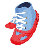 Big Shoe Protectors Red, taglia 21-27