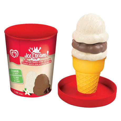 Casdon ola gioca al secchiello del ghiaccio - vaniglia e cioccolato