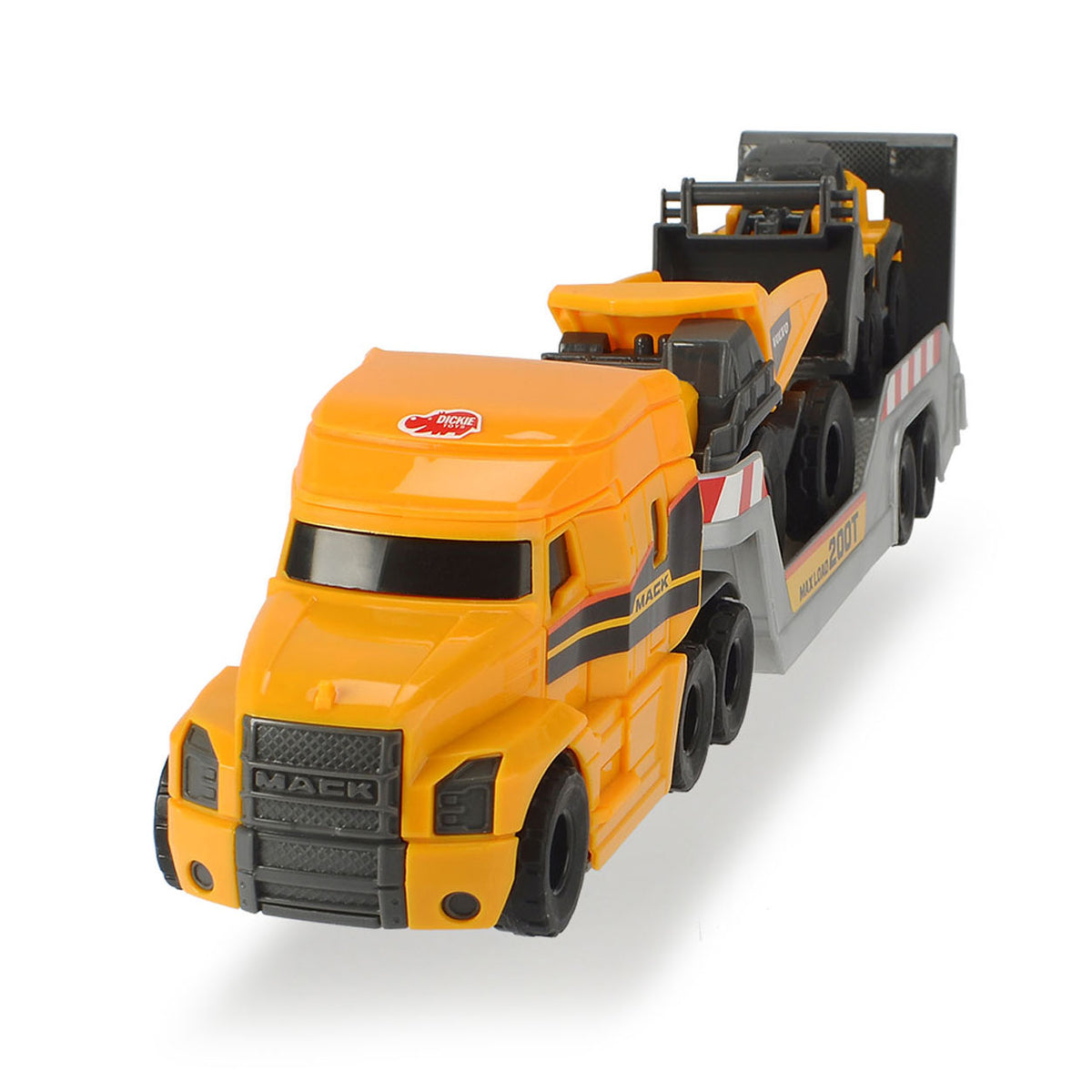 Micro trasportatore Dickie Volvo con mezzi da lavoro