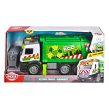 Dickie Toys Action Truck - camion della spazzatura - 26 cm - luci e suoni - veicolo giocattolo