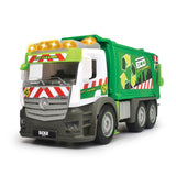 Dickie Toys Action Truck - camion della spazzatura - 26 cm - luci e suoni - veicolo giocattolo