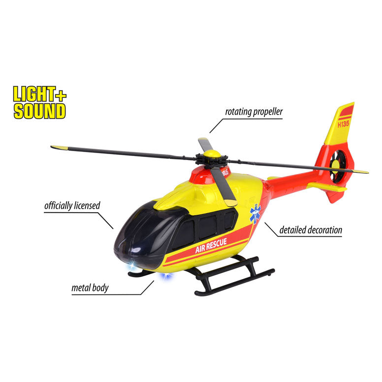 Elicottero di salvataggio Majorette Airbus H135