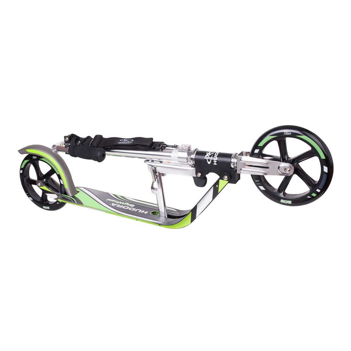 Hudora scooter big wheel step rx205 - grigio verde
