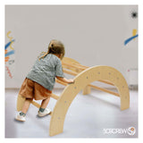 Arco da arrampicata in legno 509 crew con set di scivoli
