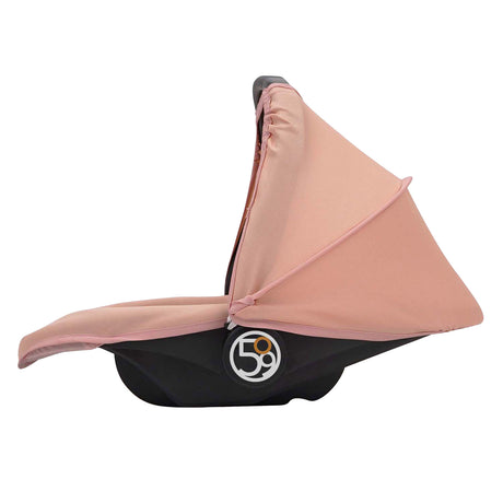 Seggiolino auto per bambole 509 crew 3 in 1 - rosa