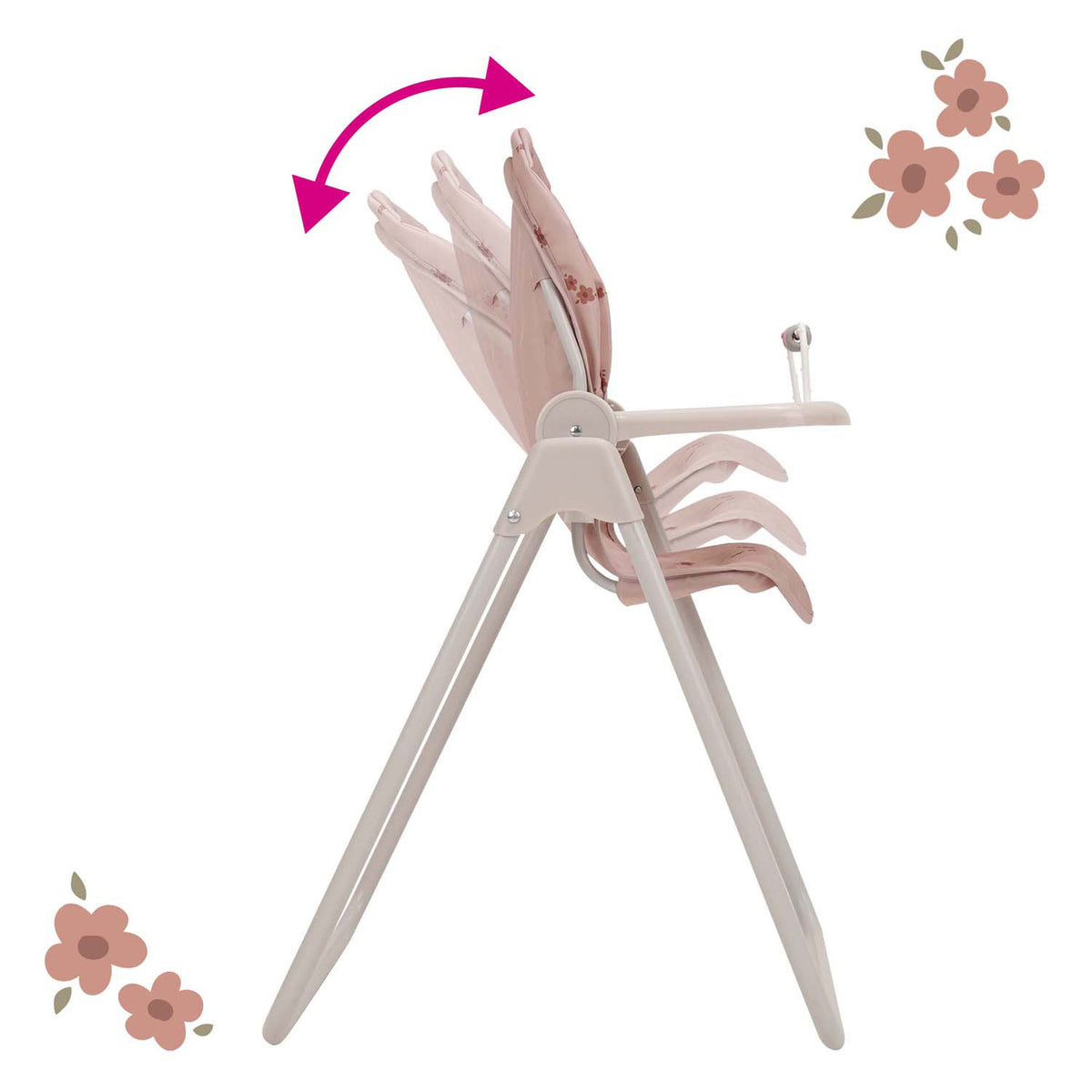 509 seggiolone crew ballet flora - 5 pz.