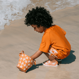 Stella marina | set da gioco da spiaggia arancione