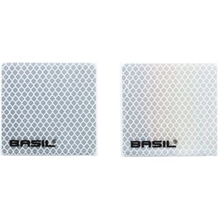 Basil Kratklikker - Alto riflettente - 2 pezzi - argento