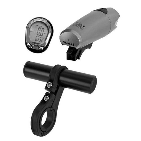 Porta sterzante Organizzatore dell'organizzatore COMPUTER BICYCLE 22,2 mm nero
