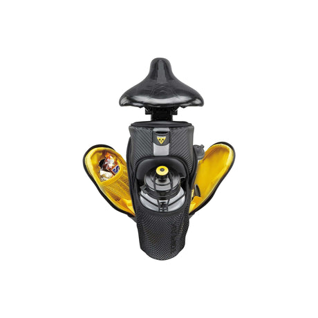 BASS SADLE MONDACK TOPEAK MONDACACK - Nylon, rimovibile, nero, 1.7L