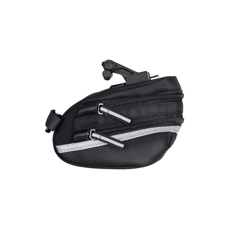 Sacca da sella topak wp ii m, nero, acqua -repellente, poliestere, adattatore, 1,25 litri, clic rapido, riflettente, 152G
