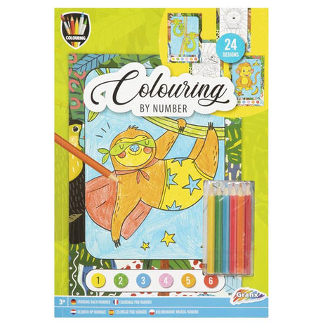 Colori Grafix per numero A4, 24 fogli