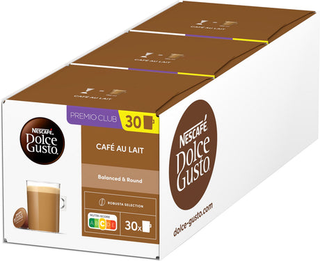 Capsule Nescafé dolce gusto café au lait - 90 tazzine per 90 tazze di caffè