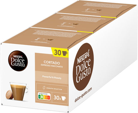 Capsule Nescafé Dolce Gusto Cortado Espresso Macchiato - 90 tazzine per 90 tazze di caffè