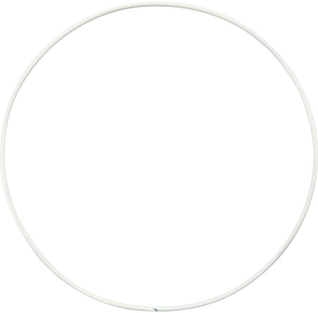 Creativ company creotime anello in filo metallico, d: 15 cm, cerchio, 10 pezzi