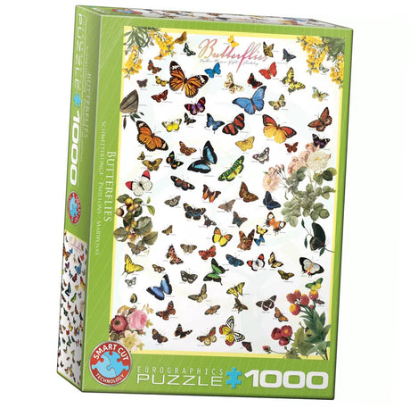 Eurographics - farfalle [farfalle] - 1000 pezzi 48×68 cm (l×a) - puzzle