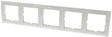 Berker s1 cornice di copertura 5 vie bianco polare
