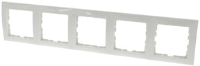 Berker s1 cornice di copertura 5 vie bianco polare