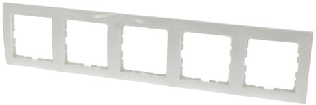 Berker s1 cornice di copertura 5 vie bianco polare