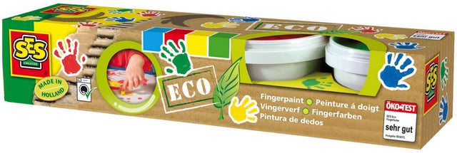 Ses eco pittura a dita, 4 colori
