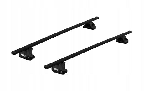 Thule kit 187037 fixpoint kit di montaggio in confezione da 4 per sistema portapacchi nero
