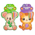Libro da colorare Moxy a forma di animale 20 fogli + 6 matite