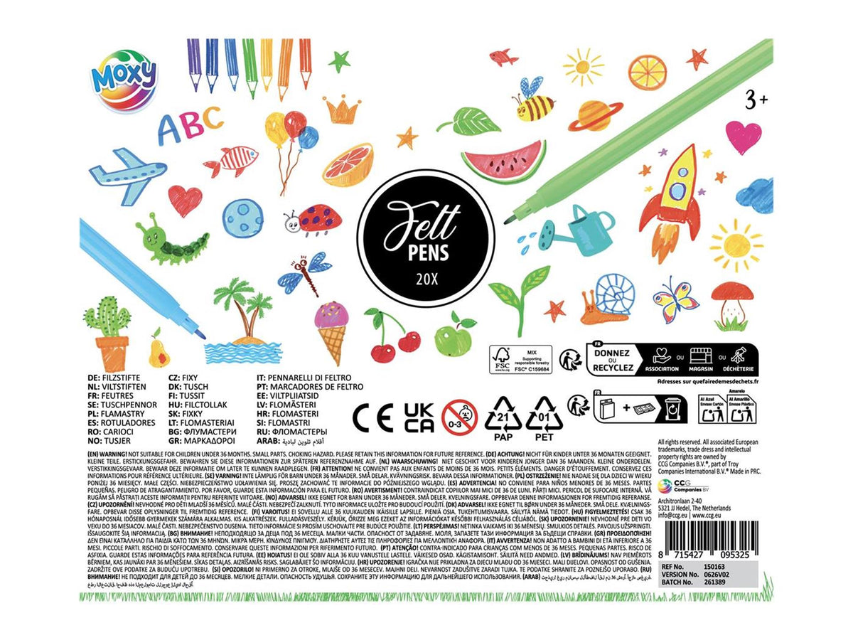 Pennarelli Creative Craft Group - 20 pz.