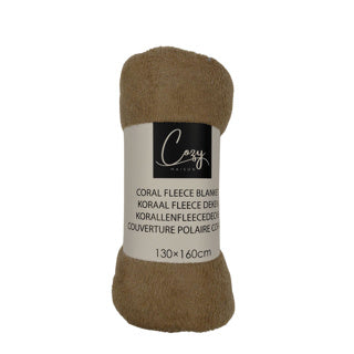 Coperta in pile pile corallo 130x160 cm | 6 pezzi