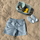 Leopardo | costume da bagno verde UV per ragazzi